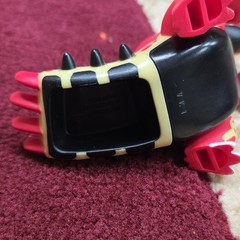 Pokémon Groudon Red Dinosaur Action Figure Plastic Toy Red/Beige/Black