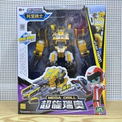 Tobot V GD Megadrill Tank Transforming Robot Action Figure Toy Kids Gift