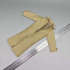 1/6 Scale Men’s Long Trench Coat Windbreaker Jacket clothes Models
