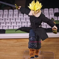 New 1/12 Custom Wired Trench Coat For 6” SHF Torankusu Action Figure（No Figure）