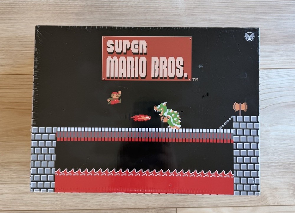 Super Mario Bros Underworld Collectors Gift Box Set CultureFly Blanket Plush