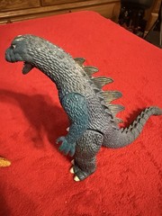 Godzilla And Imperial Dragon 9” Off Brand Action Figures. Vintage 1980’s Rare