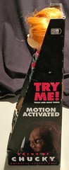 Bride Of Chucky – Chucky Animated Doll Talk Movement Gemmy Figure – New – Works!