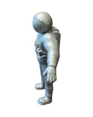 Toysmith Bendy Astronaut Figure Toy Figurine Bendable 5 inches tall