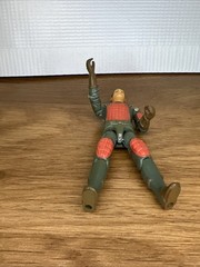 Vintage GI JOE 1982 Straight Arm FLASH V1 ARAH Action FIGURE