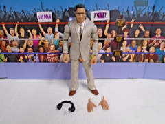 WWE Michael Cole Complete Build-a-Figure Survivor Series Elite Series 9 BAF