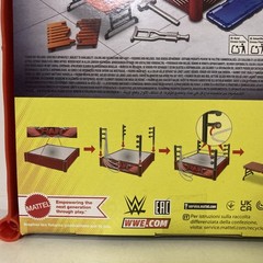 ~ NIB WWE Knuckle Crunchers 3” BROCK LESNAR Figure & Rebound Ring 2024 Mattel