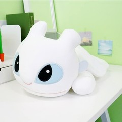 How To Train Your Dragon 3 Lying Light Fury Plush Doll 60cm 23.5″ From Korea