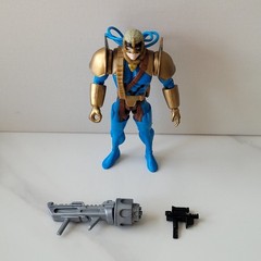 1995 Marvel X-Men Maverick Action Figure Toy Biz Genesis Series Complete w/ Guns