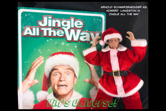 Custom 8″ Mego Arnold Schwarzeneger Howard Jingle all the way Action Figure