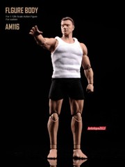 ANT 1:12 Muscular Strong Figure Flexible Body Head Hand Shape Shoes Male Doll