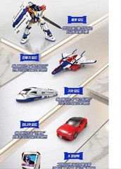 Hello Carbot Grand Carbot X + Cannon X 2-Item Set for Grand Carbot GX 4-in-1 Toy