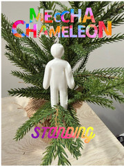 3D Printed Meccha Chameleon Figurines – Collectable Hider Pose Figures