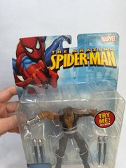 TOY BIZ AMAZING SPIDER-MAN STEALTH VENOM and DUAL BLAST SHOCKER ACTION FIGURE