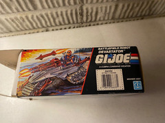 GI JOE Vintage BATTLEFIELD ROBOT DEVASTATOR with BOX 1988 Complete
