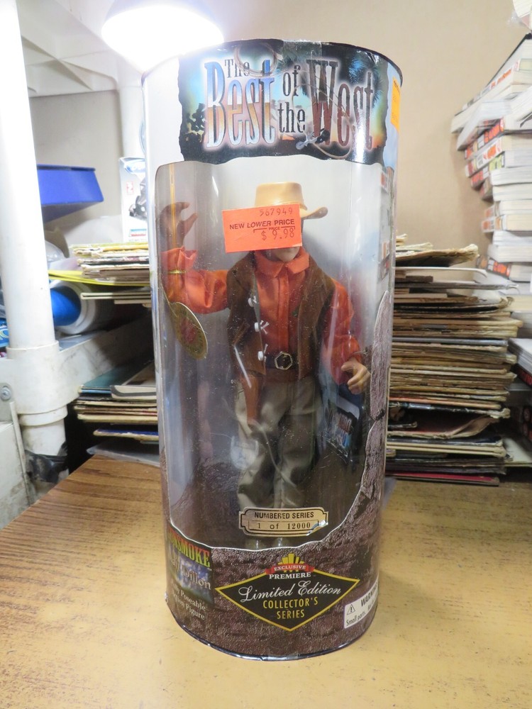 The Best of the West Gunsmoke Matt Dillon Fully Poseable Action Figure Ltd Ed