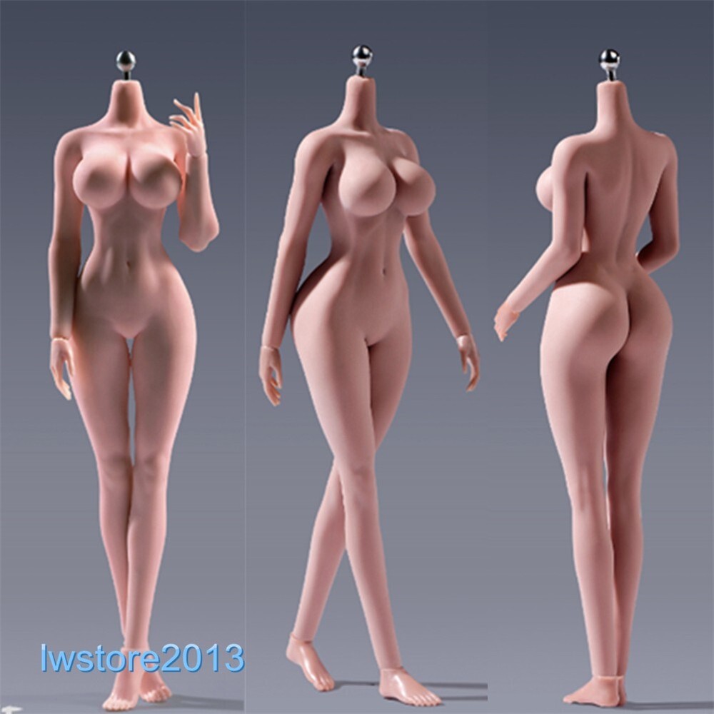 US ANT 1:12 Suntan Large Bust Plump Hip Girl 6″ Female Action Figure Body Toys