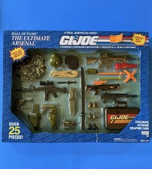 Huge Lot GIJoe Hall Of Fame 8 Dolls 12”, 5 Gear Sets,The Ultimate Arsenal 1991-3