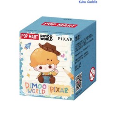 A Set Of 12pcs Authentic Dimoo World X Pixar Series Mini Figure Blind Box Sealed