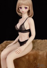 LDDOLL 1:3 60MS Semi White Girl Full Silicone Action Figure Body Fit BJD.DD Head