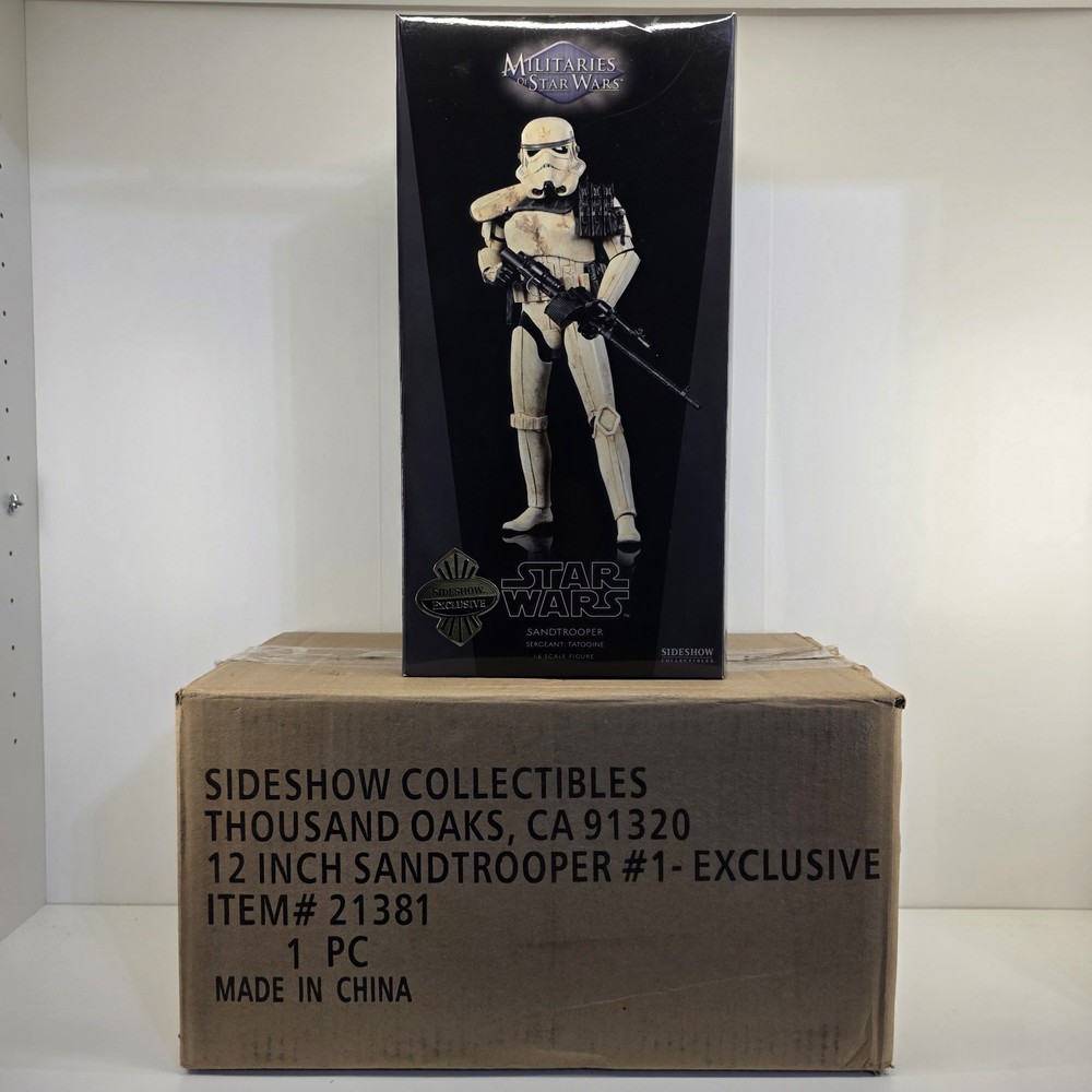 Star Wars Sideshow Collectibles 1/6 Sandtrooper #1 Sergeant Tatooine EXCLUSIVE