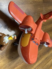 Disney Duck Tales Sunchaser Airplane & McQuack Ducktales