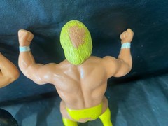 vintage Hulk Hogan w/ Ricky the Dragon WWE WWF Wrestling Superstars figures