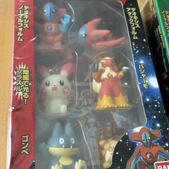Pokemon Bandai Finger Puppets Destiny Deoxys Movie 2004 [Full Set A&B] Sealed