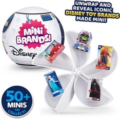 2 Capsules of 5 Mystery Toys/ 5 Surprise Disney Mini Brands Collectible Toys