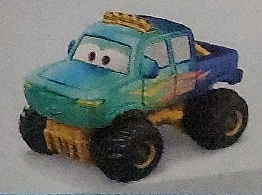 2022 Disney Pixar CARS Mini Racers Series 4 ON THE ROAD Ivy Truck