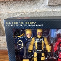 G.I. Joe Classified Series #169 G.I. Joe Diver Vs. Cobra Diver 6″ Figure 2 pack