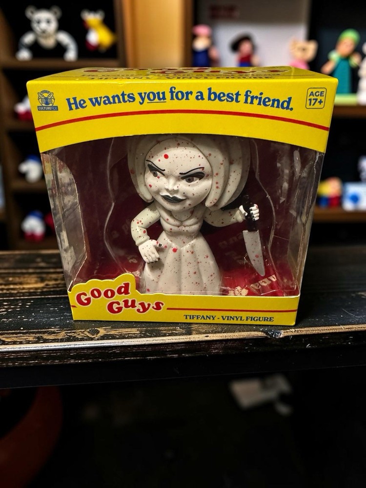 CultureFly Good Guys Tiffany Vinyl Figure NIB Chucky Horror Collectible