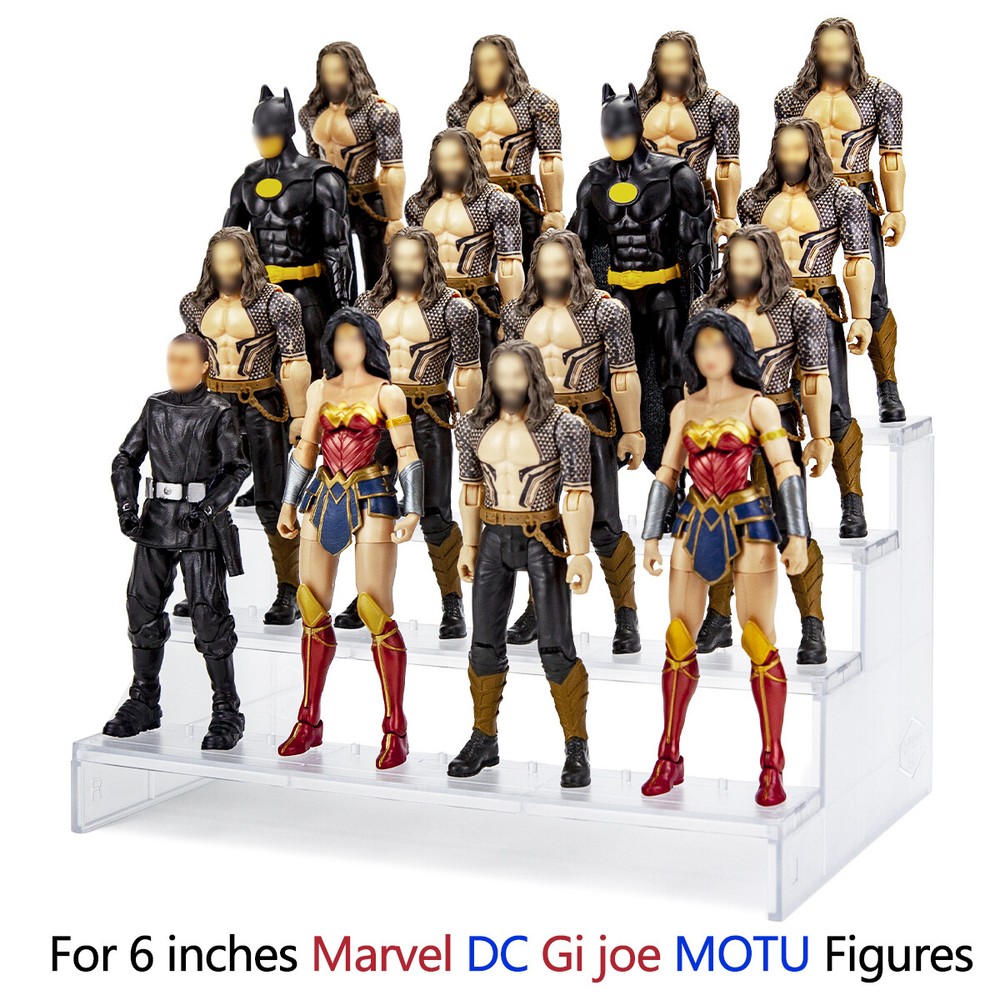 NEW Display Stand BASE Riser For 6” Gi joe Marvel Legends MOTU DC Figure GIFT C