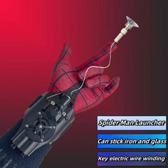 Spider Web Shooter 8ft USB Real Web Slinger and Launcher Toy for Superhero Fans