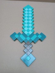 Minecraft 20 Inch Diamond Sword Hard Plastic by Mojang Synergies AB 2020