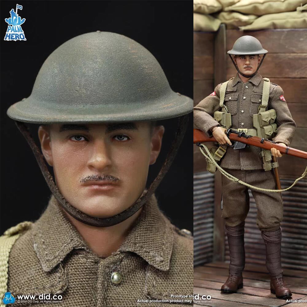 DID XB80028 1/12 British Infantry Albert Solder Action Figure 6in Model