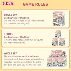 Kawaii The Monster Tasty Macarons Blind Box-POPMART Random Vinyl Toy Single Pack
