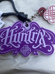 Monogram NETFLIX K-Pop Demon Hunters Figural Bag Clip HUNTR/X LOGO w/ CHARM New