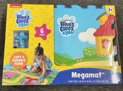Blue’s Clues & You Megamat Foam Play Mat With Blue Figure