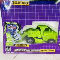 Transformers G1 Constructicon Devastator Transforming Toy Figures Re-Issue Ver.