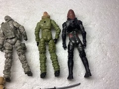 GI Joe Retaliation Roadblock and Other Action Figures Lot of 6.