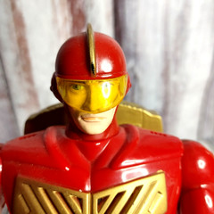 Tiger Electronics 1996 Turbo Man 13″ Jingle All the Way Figure W/ Lights & Sound