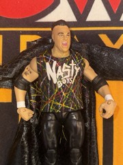 Custom Mattel WWE Elite Nasty Boys. All Soft Good Clothing