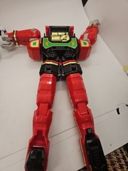 Vintage Mighty Morphin Power Rangers Thunder Megazord 1994 Red Dragon Incomplete