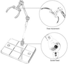 Adjustable Action Figure Stand for 6-8″ Figures Multi-Pack Display Holder
