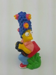 1990 Marge Simpson Vinyl PVC Figures 3″ Toy TCFFC