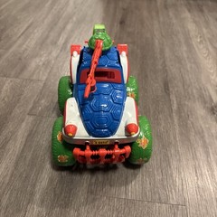 Vintage Ninja Turtles TMNT 1991 4X4 Shell Top Dune Buggy Truck Vehicle Car