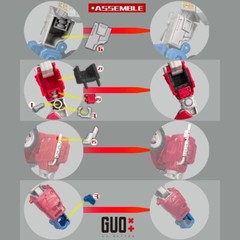 3D DIY Filler Upgrade Kit For Legacy United SDCC Orion Pax Filling Parts