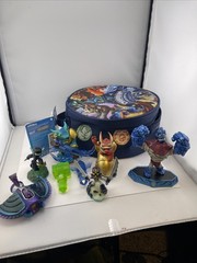8x SKYLANDERS Spyros Adventures FIGURES. Plus New Carry Case