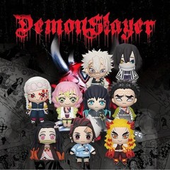 Demon Slayer Figural Keyring Blind Bag Mystery Pack Tanjiro Anime Toy 1 Random